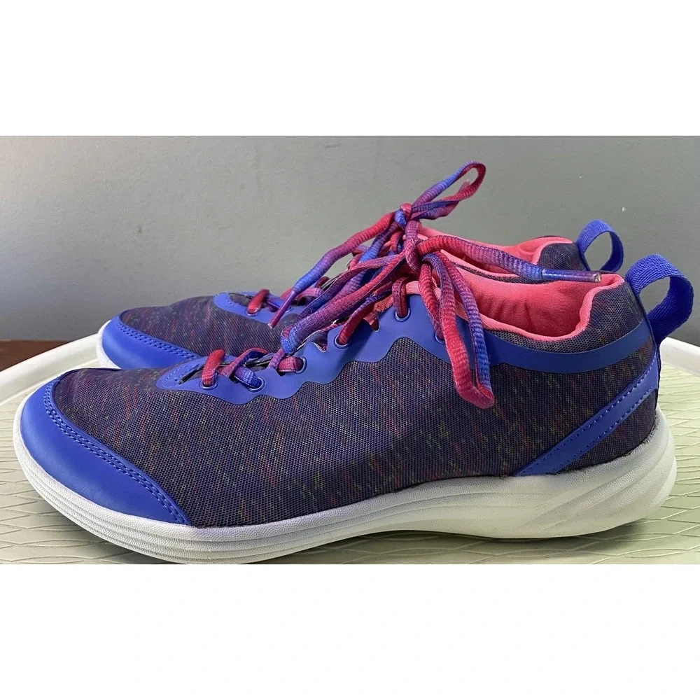 Vionic‎ AGILE FYN Women's Athletic Shoes Cobalt Blue/Pink Walking Sneakers 8